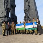 Воспитанники ВПК «Булат», прибывшие в ЛНР из Башкортостана посетили Краснодонский музей «Молодая Гвардия»