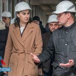 Яна Пащенко посетила реконструируемую поликлинику №12