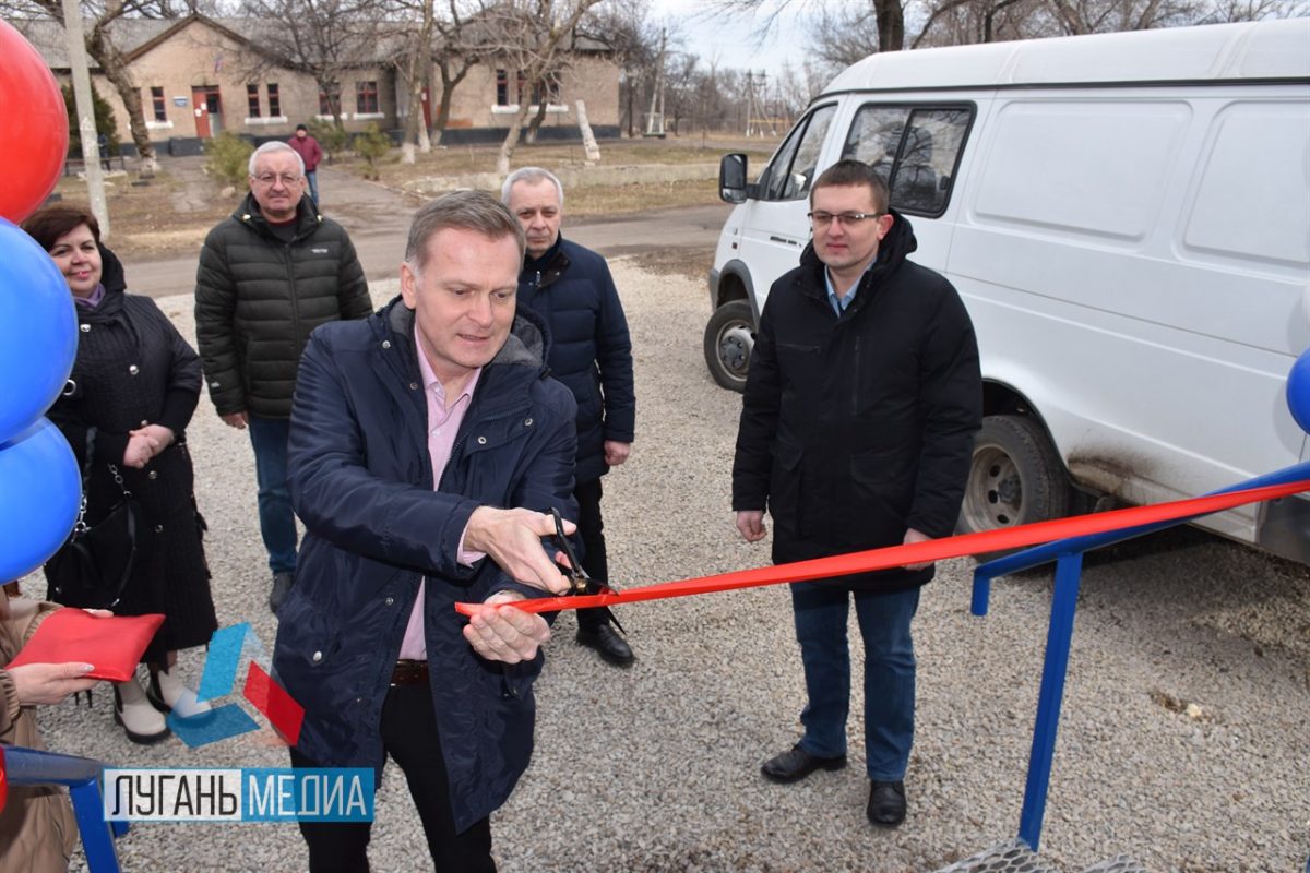 В Брянке состоялось открытие модульного отделения почтовой связи (МОПС) ГУП ЛНР «Почта ЛНР»