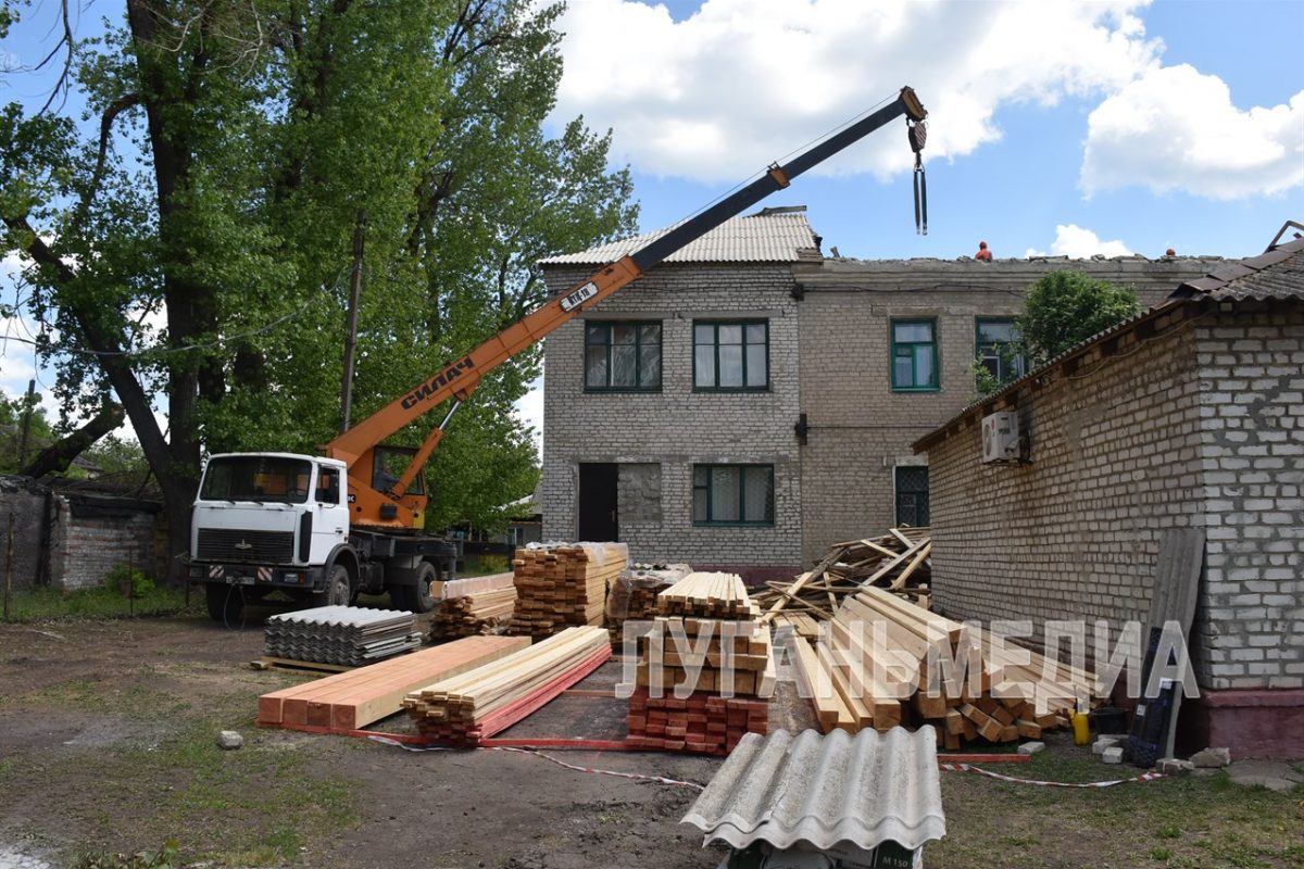 В яслях-саду № 15 «Спутник» города Червонопартизанска Свердловского муниципального округа начался масштабный ремонт