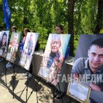 Единороссы в честь Дня Победы провели выставку фотопортретов «Единая Россия – единая Победа»
