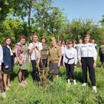 “Сад памяти” в Лисичанске 