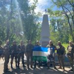 Воины из Башкортостана восстановили памятник участникам ВОВ в ЛНР 