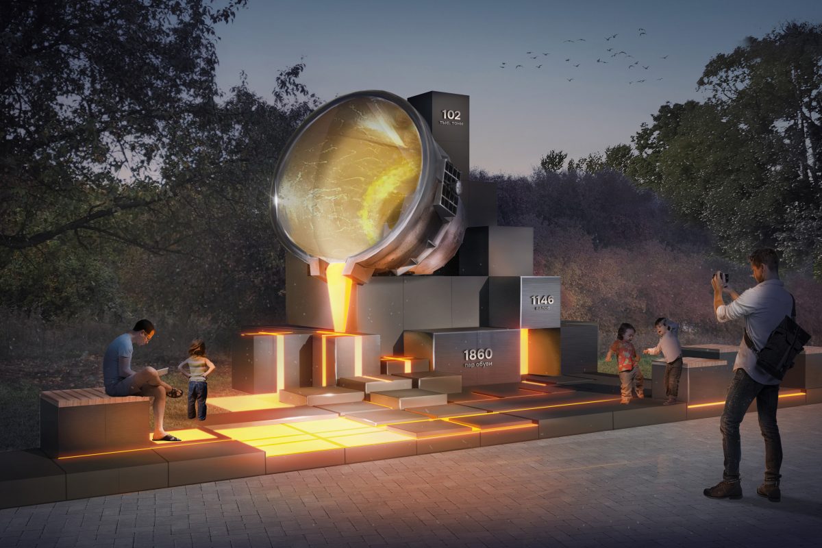 В Стаханове начаты работы по реконструкции парка «Горняк»