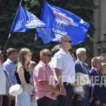 В Антрацитовском муниципальном округе на площади Мира прошло торжественное мероприятие  «С любовью  и верой…