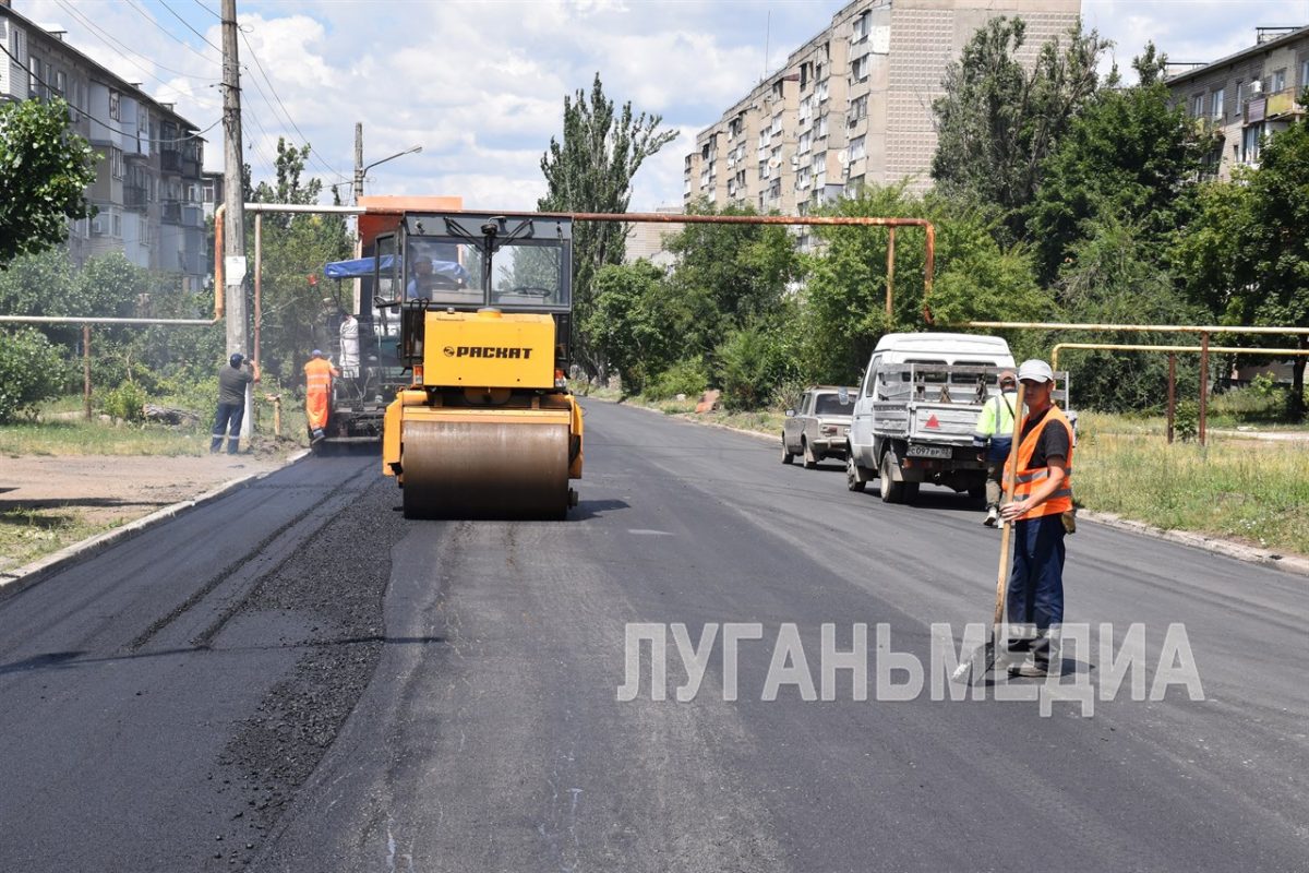 Дорожники из Башкортостана приступили к ремонту улиц Красного Луча