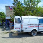 Жители Литвиновки Беловодского района воспользовались услугами мобильного офиса МФЦ 