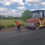 Завершился ремонт асфальтобетонного покрытия от с. Стрельцовка Меловского района до с. Бараниковка 