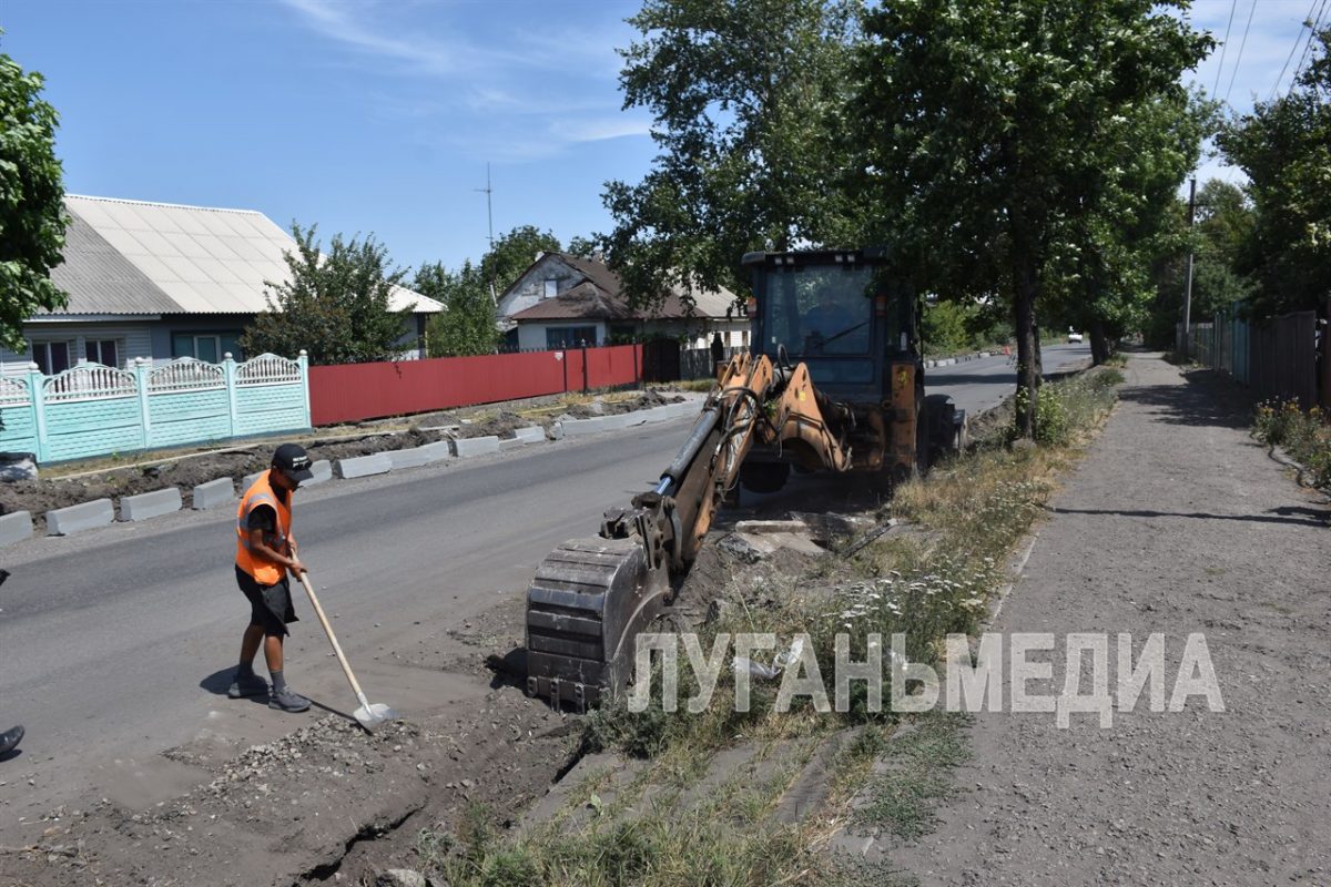 Ремонт дороги на улице Гагарина закончат в октябре