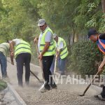 Глава Лутугинского муниципалитета проконтролировал ремонт городских тротуаров
