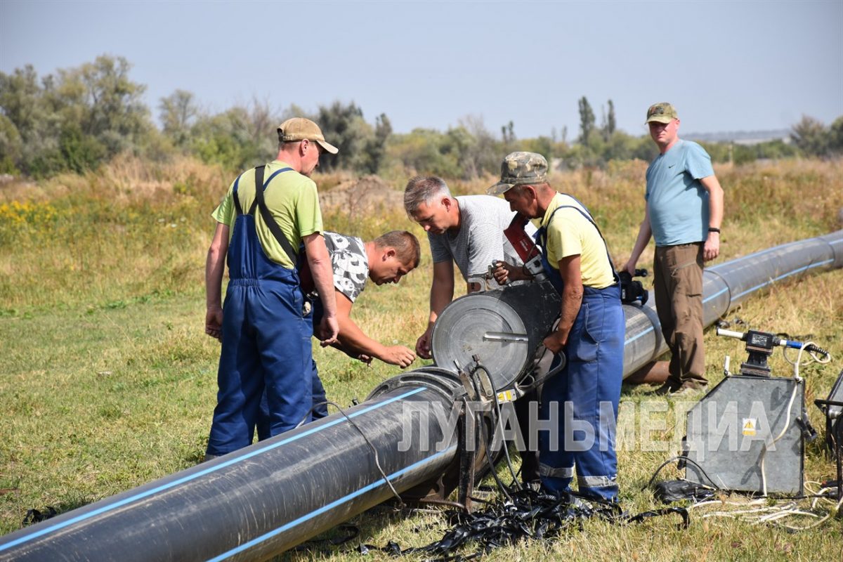 В Лутугинском округе модернизируют систему водоснабжения