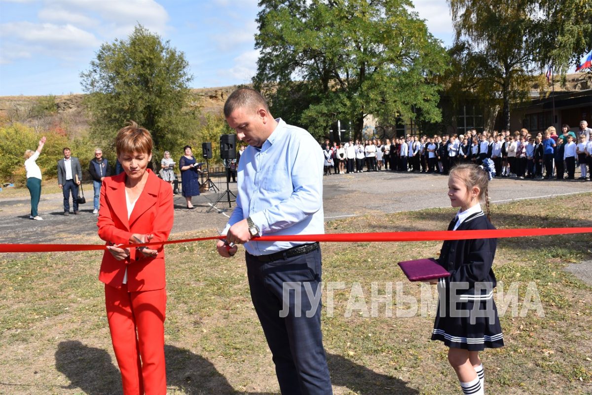 В Селезневке открыли новую спортивную площадку