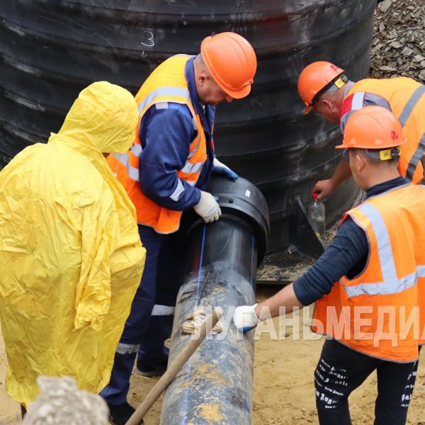 В Свердловском муниципальном округе завершается ремонт аварийного участка водовода