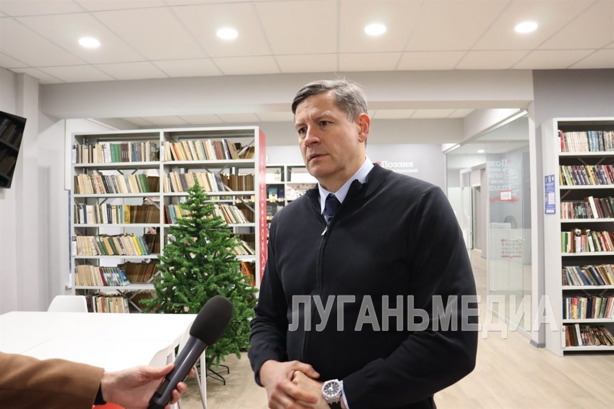 Председатель Правительства ЛНР Егор Ковальчук посетил с рабочим визитом Свердловский муниципальный округ
