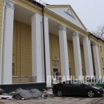Красноярские строители продолжают ремонт Червонопартизанского ДК им. Ленина – центра культурной жизни города