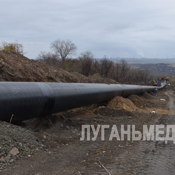 Новую ветку магистрального водовода 1200 мм начали строить специалисты в рамках мероприятий по улучшению водоснабжения в регионе