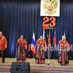 Торжественный концерт, посвященный Дню защитника Отечества, состоялся в Марковке