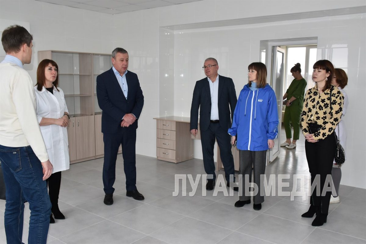 Открытие 4-го этажа поликлиники в Новопскове после капремонта