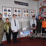 В Перевальском горном колледже прошло торжественное открытие парты Героя