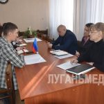 Глава Кировского городского округа встретилась с председателем совета регионального отделения “Движения первых” в ЛНР