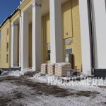 В червонопартизанском ДК продолжаются масштабные ремонтные работы