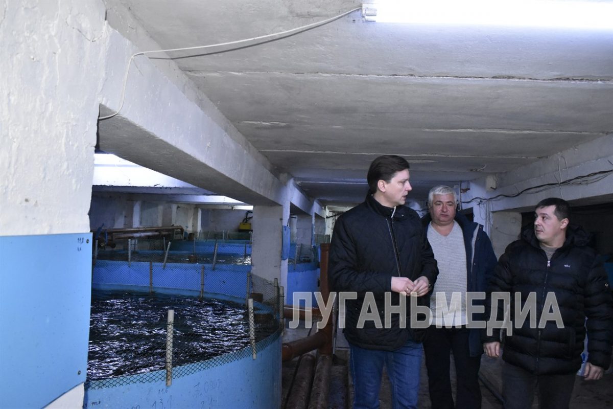 Министр сельского хозяйства и продовольствия ЛНР Евгений Сорокин посетил крестьянско-фермерское хозяйство «Нептун»
