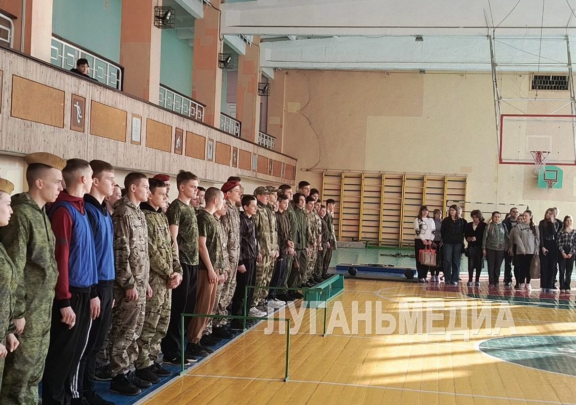 В Антраците прошло физкультурное мероприятие «Отечества достойные сыны»