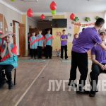 В Сватовской гимназии №7 был проведён военно-спортивный конкурс «А ну-ка, парни!»
