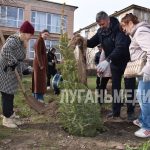 В Алчевске состоялась Всероссийская акция «Сад памяти»