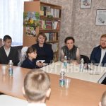 Зампред Госдумы РФ в ходе визита в ЛНР встретилась с воспитанниками стахановской школы-интерната