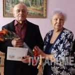 В Свердловском муниципальном округе поздравили с 90-летием долгожителя из поселка Шахтерский Николая Николаевича Обрезанова