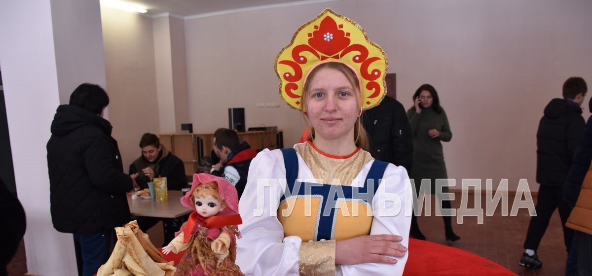 В Первомайском колледже для студентов было организовано развлекательно-игровое мероприятие, посвященное Масленице