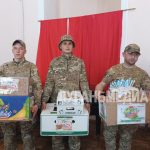 Военнослужащим передали куличи в преддверии Пасхи