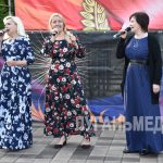 В Алчевске состоялась торжественная концертная программа «У фронтового костра» в парке имени Победы