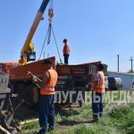 В Краснодоне тюменские специалисты приступили к ремонту водопроводной сети на улице Некрасова