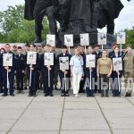 Дарья Лантратова приняла участие в церемонии возложения цветов в Луганске