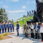 На мемориале «Острая могила» прошла акция, посвященная Дню Победы