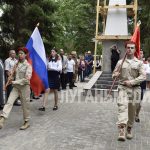 В Штеровке проводят реставрацию Братской могилы советских воинов