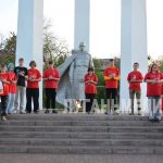 В Алчевске молодежь города приняла участие в акции памяти, приуроченной к годовщине со Дня…