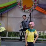 В городском парке Краснодона встретили праздник детства
