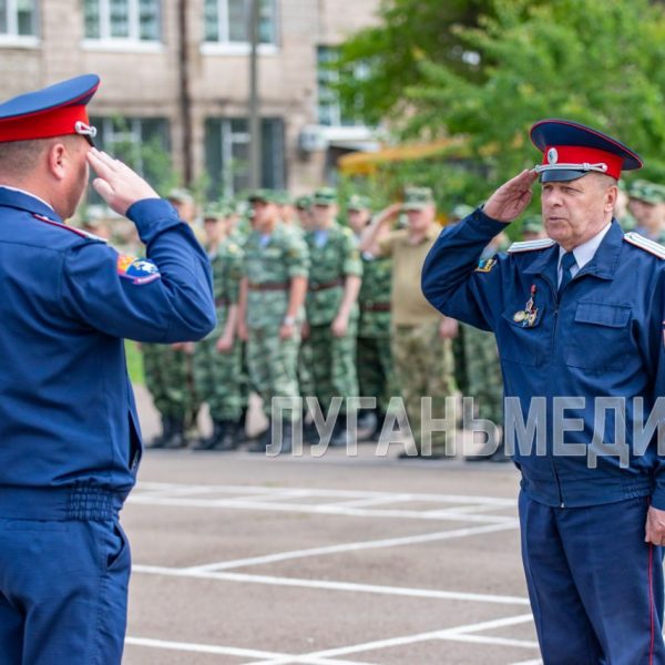 В Луганском кадетском корпусе прошли военно-спортивные сборы