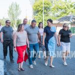 Яна Пащенко проинспектировала восстановление ул. Т. Шевченко
