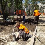 В столице ЛНР восстанавливают очередной сквер