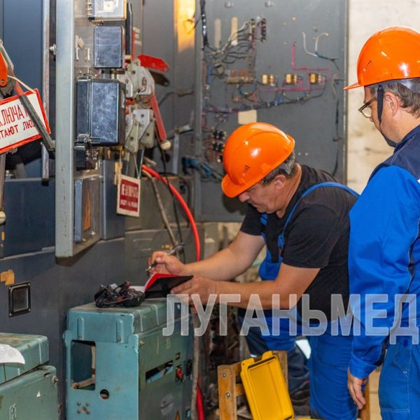 Энергетики готовят котельную в Луганске к отопительному сезону