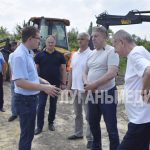 В Брянке продолжаются восстановительные работы силами специалистов из региона-шефа