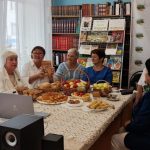 Оренбуржцы и перевальчане организовали совместные фольклорные посиделки