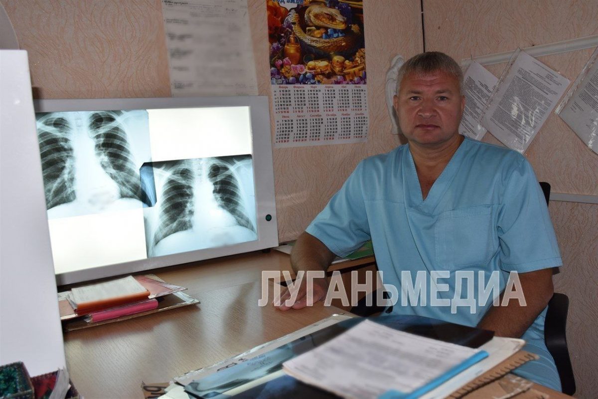Заведующий диспансерным отделением из Алчевска занял III место в номинации «Лучший фтизиатр»