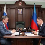 Леонид Пасечник: «Провел рабочую встречу с министром инфраструктуры и транспорта республики Альбертом Апшевым»