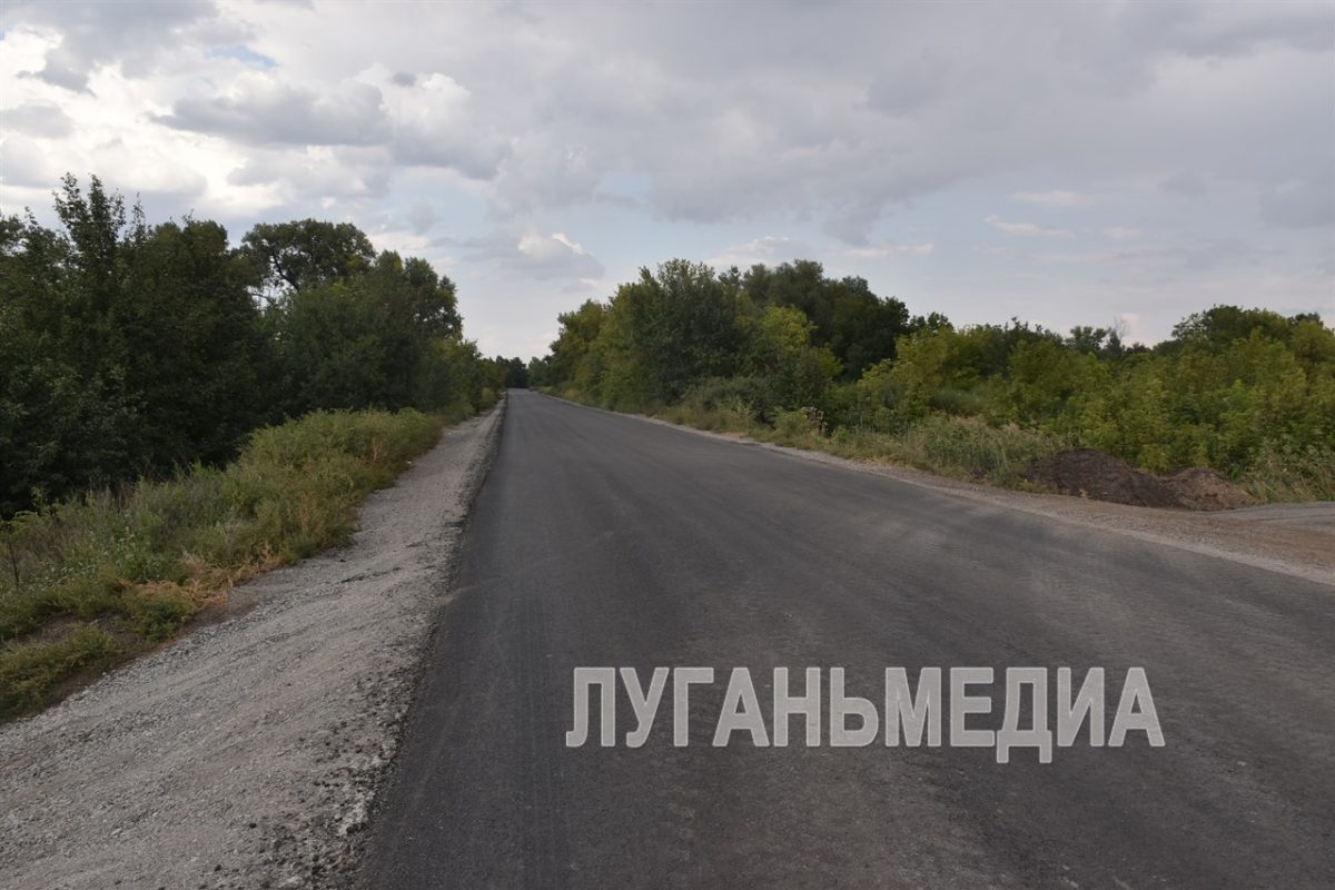 Ремонт дороги по маршруту Ганусовка-Новороссошь продолжается