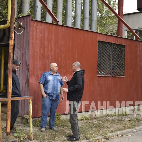 Управление «Алчевсктепло» завершило ремонтные работы на модульной газовой котельной в Брянке